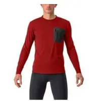 Castelli Unlimited Merino Trui Lange Mouw Rood