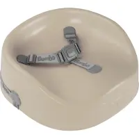 Bumbo Booster Seat - Stoelverhoger - Zacht Foam - Taupe - Eetstoelverhoger - Draagbaar - Peuter - Kinderstoel Booster