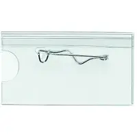 Quantore - Badge met speld 40x60mm | 1200 stuks