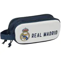 Safta Real Madrid 3D dubbele pennenhouder, wit, 822483512