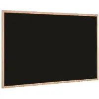 BI-Office Basic Krijtbord 90 (B) x 1,4 (D) x 60 (H) cm Zwart