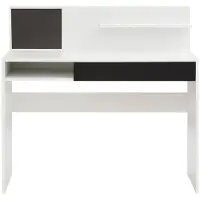 Loft 24 Magnet-Bureau - Wit/Zwart