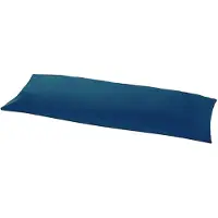 Beau Maison | Body Pillow Sloop Blauw - 100% Perkaal Katoen - Lichaamskussensloop Blauw - 40x145 cm