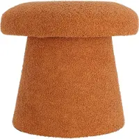 Molecule Poef Teddy Paddenstoel Bruin - Ø38 x 43 cm