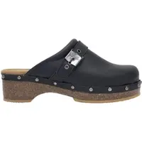 Scholl Klomp Women Pescura Clog 50 Cork Leather Black-Schoenmaat 38