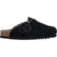 Scholl Klomp Women Fae New F Suede Sa Black-Schoenmaat 35