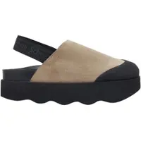 Scholl Klomp Women Abby E Suede Dark Beige-Schoenmaat 36