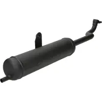 Leovince Sito Piaggio Si/ks/fl2/boss Round Shape 0246 Gehomologeerd Compleet Uitlaatsysteem