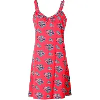 Irresistible Dames Nachthemd - Bloemen dessin - Rood - Maat S