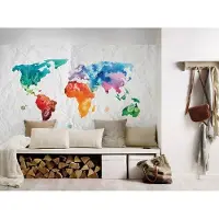 Living Walls Fotobehang Designwalls Colourful World 2 (5-delig)