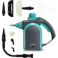 Achaté Handstoomreiniger – 12-in-1 & Incl. Accessoires – 450 ml – 1000 W – Grijs