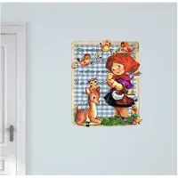 VAN IKKE Muursticker Roodkapje