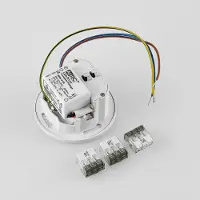 Molto Luce LED inbouwlamp Wall 68R IP44 RD, wit, aluminium, CCT 68R, dimbaar, wit / opaal, Hal, Aluminium, Modern, Wandlamp buiten