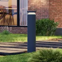 Molto Luce LED tuinpadverlichting - tuinlamp Mona, dimbaar, zwart, Aluminium, Modern, LED buitenlamp