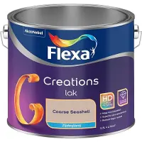 Flexa - Creations Lak Zijdeglans - Coarse Seashell - Mengverf - 2,5 L
