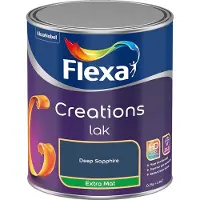 Flexa - Creations Lak Extra Mat - Deep Sapphire - Mengverf - 750 Ml