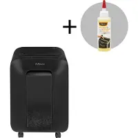 Fellowes Powershred LX201 Micro-Cut Papierversnipperaar + Onderhoudsolie 120ml