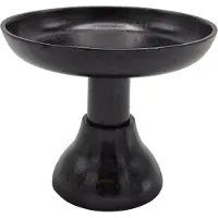 Deco4yourhome - Etagère - Plateau - Snoepjes - Zwart - Black - Maud -16cm hoog