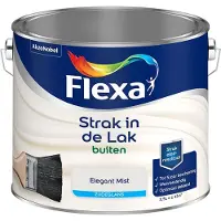Flexa - Strak In De Lak Buitenlak Zijdeglans - Elegant Mist - Mengverf - 2,5 L