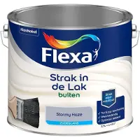 Flexa - Strak In De Lak Buitenlak Zijdeglans - Stormy Haze - Mengverf - 2,5 L