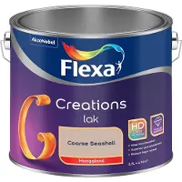 Flexa - Creations Lak Hoogglans - Coarse Seashell - Mengverf - 2,5 L