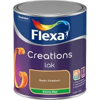 Flexa - Creations Lak Extra Mat - Rustic Chestnut - Mengverf - 750 Ml