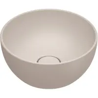Catalano Sfera Opzetwastafel 32x14cm Rond - Mat Seta - Keramiek - 8059015195319 - Wastafels, Opzetwastafels