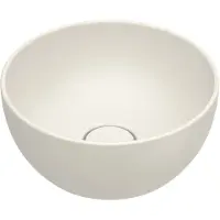 Catalano Sfera Opzetwastafel 32x14cm Rond - Mat Lino - Keramiek - 8059015195302 - Wastafels, Opzetwastafels