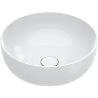 Catalano Sfera Opzetwastafel 42x16cm Rond - Glans Wit - Keramiek - 8059015195067 - Wastafels, Opzetwastafels