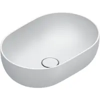 Catalano Sfera Opzetwastafel 50x35cm Ovaal - Mat Wit - Keramiek - 8059015194916 - Wastafels, Opzetwastafels