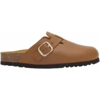 Scholl Klomp Women Fae New Leather Cognac-Schoenmaat 42