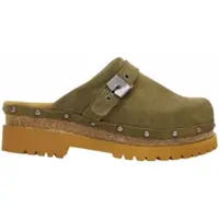Scholl Klomp Women Cindy Cork Suede Sa Khaki-Schoenmaat 39