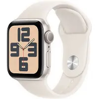 Apple Watch Se Series 10 40Mm Gps Starlight Aluminium Behuizing Met Sport Band S/M Mxef3Ql/A