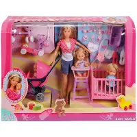 Steffi Love - Steffi Love - Baby World Set - 29 cm - Pop - Vanaf 3 jaar