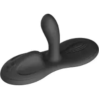 Zalo - Flora - Vibrator-kussen - Hands-free Vibrator - Met Warmtefunctie - Zwart