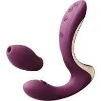 Zalo - Talis - G-Spot Pulsewave Vibrator met Zuigfunctie en Verwarmfunctie - Amethyst Paars