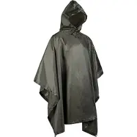Mil-Tec OD Ripstop 260gr Wet Weather Poncho 'Basic'