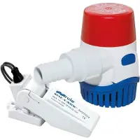Rule Pumps Switch Combo Pump 360gph 12v Wit