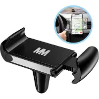 MMOBIEL Auto Telefoonhouder Ventilatierooster - Ventilatieclip – Universeel Geschikt voor Mobiele Telefoons – Handsfree Telefoonhouder – Betrouwbare en Stabiele Telefoonhouder - Zwart