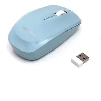 Omega - Draadloze Muis - 1200 DPI - Tot 10 Meter Bereik - Blauw