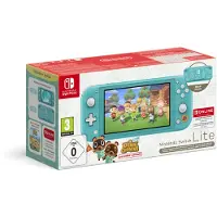 Nintendo Switch Lite Turquoise + Animal Crossing + 12 maanden Nintendo Switch Online