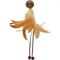 Flamingo Kattenspeelgoed Catnip Bol met Veer