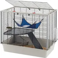 Ferplast Frettenkooi Furat - Dierenverblijf - 78x48x70 cm Grijs