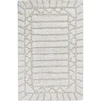 Beliani TEKKE - Badmat - Beige - 60 x 90 cm - Katoen