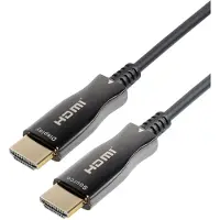 MaxTrack HDMI active optical cable (AOC) - HDMI2.0 (4K 60Hz + HDR) - 10 meter