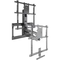 My Wall TV-muurbeugel met soundbarhouder | tot 65 inch | interactief | 3 draaipunten