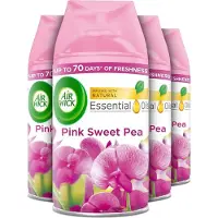 Air Wick Freshmatic Automatische Spray Luchtverfrisser - Pink Sweet Pea - 4 x 250ml