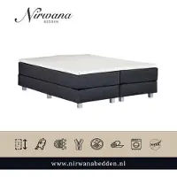 Nirwana bedden Topdekmatras - Topper 140x190 - Koudschuim HR50 8 cm dik