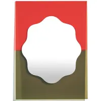 Petite Friture Wander Kleine Spiegel Vermilion | Khaki