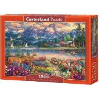 Castorland Puzzel 1500 stukjes, "Spring Mountain Majesty", merk , artikelnummer 152131